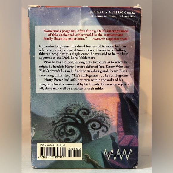 Lot of HARRY POTTER audiobooks cassette tapes and cd books 1,2,3,4,6,7 Hogwarts - Picture 8 of 16